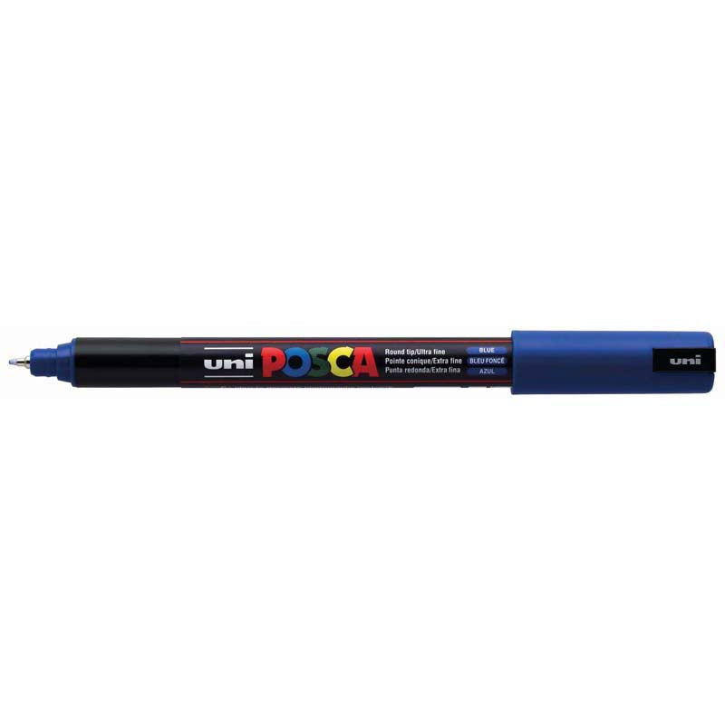 Uni Posca Marker Blue 0.7mm Ultra Fine