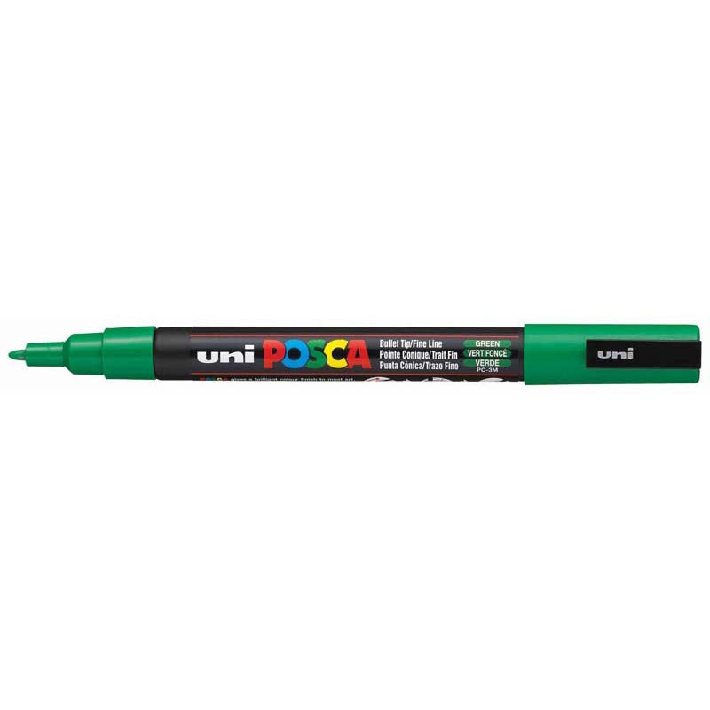 Uni Posca Marker Green 0.9- 1.3mm Fine