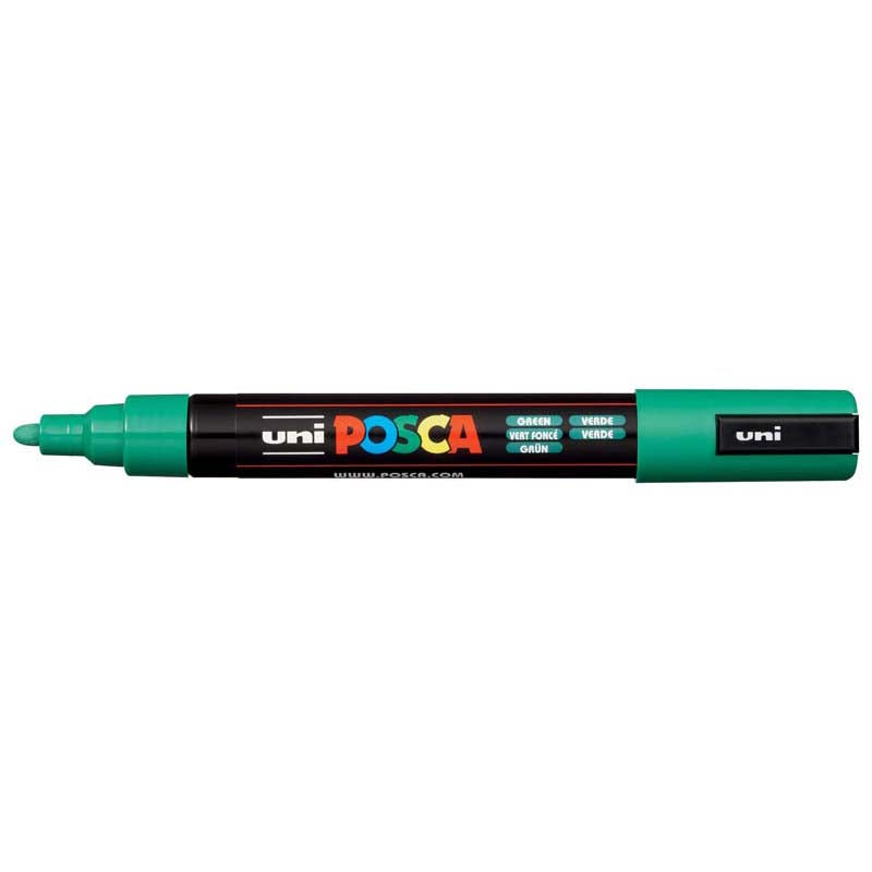 Uni Posca Marker 1.8-2.5mm Hangsell Bullet Green PC-5M