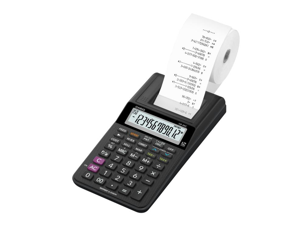 Casio Printing Calculator HR8RC (GENERAL LEAD TIME IS 5-7 DAYS)