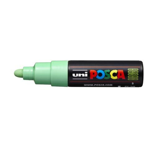 Uni Posca Marker 4.5-5.5mm Bold Bullet Light Green PC-7M
