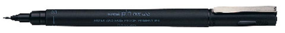 Uni Pin Pen Fineline Permanent 04-200 0.4mm Black