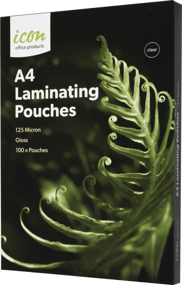 BEST BUY Gloss Laminating Pouches 125 Micron A4 Pack 100