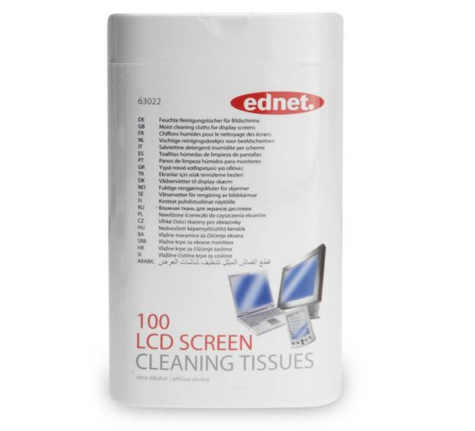 Screen Cleaning Wipes Anti-Static 100 Pack