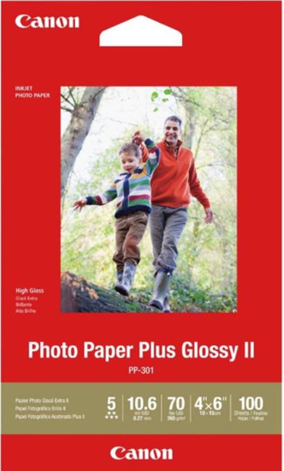 Canon Photo Paper Plus Glossy Ii 4x6 Pack 100