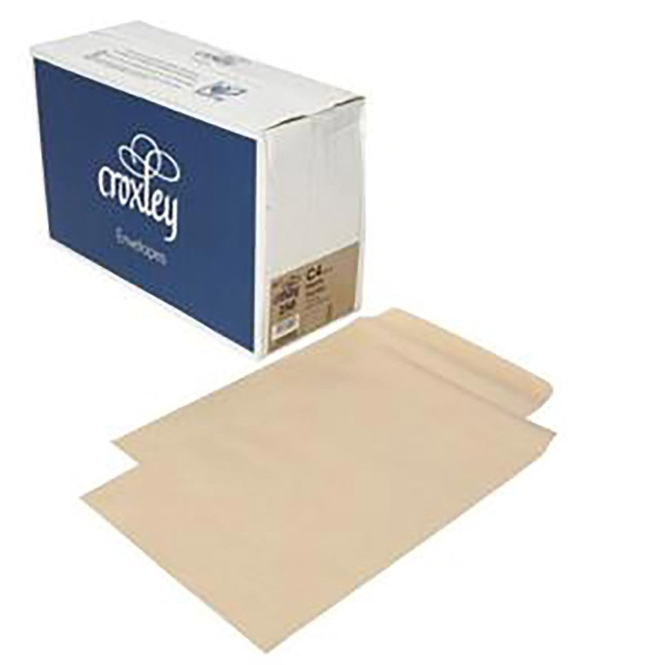 Croxley Envelope C4 Manilla Seal Easi Pocket Box 250 NXP