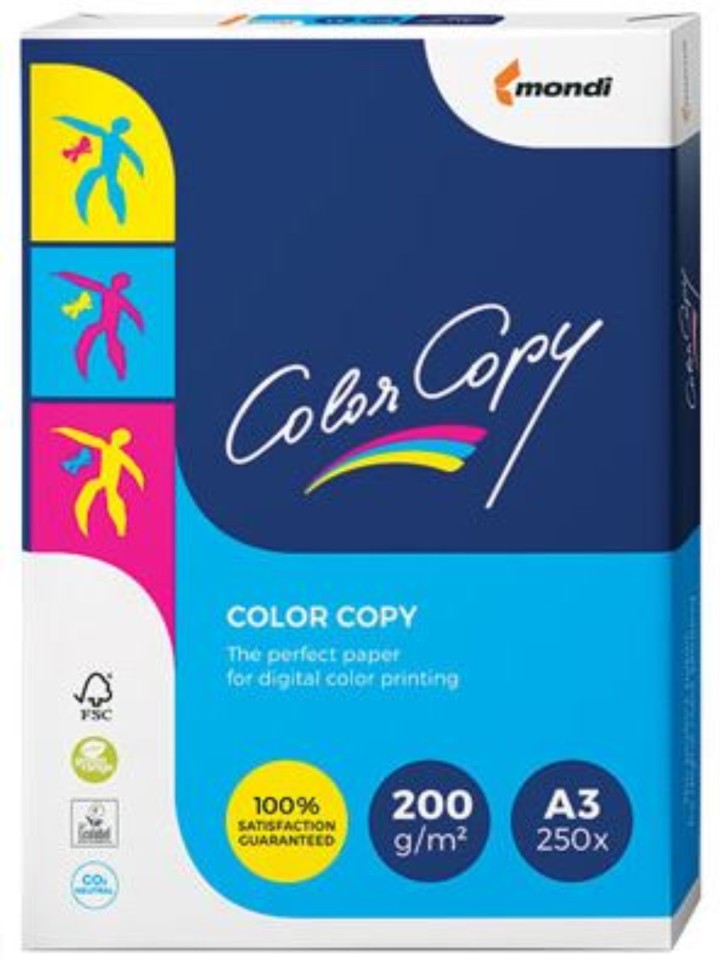 BEST BUY Color Copy Paper Uncoated A3 200gsm (250)