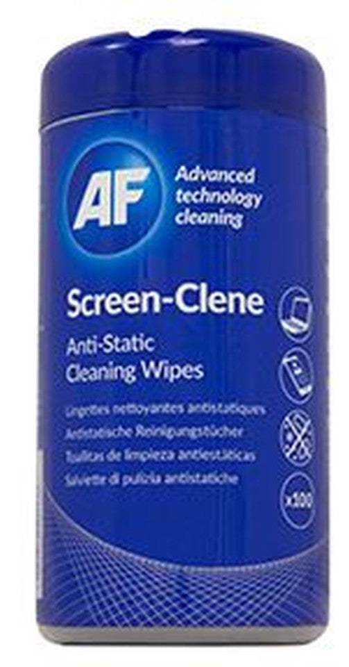 Wipes Screen Af Screenclene Anti-static Sfw100 Tub