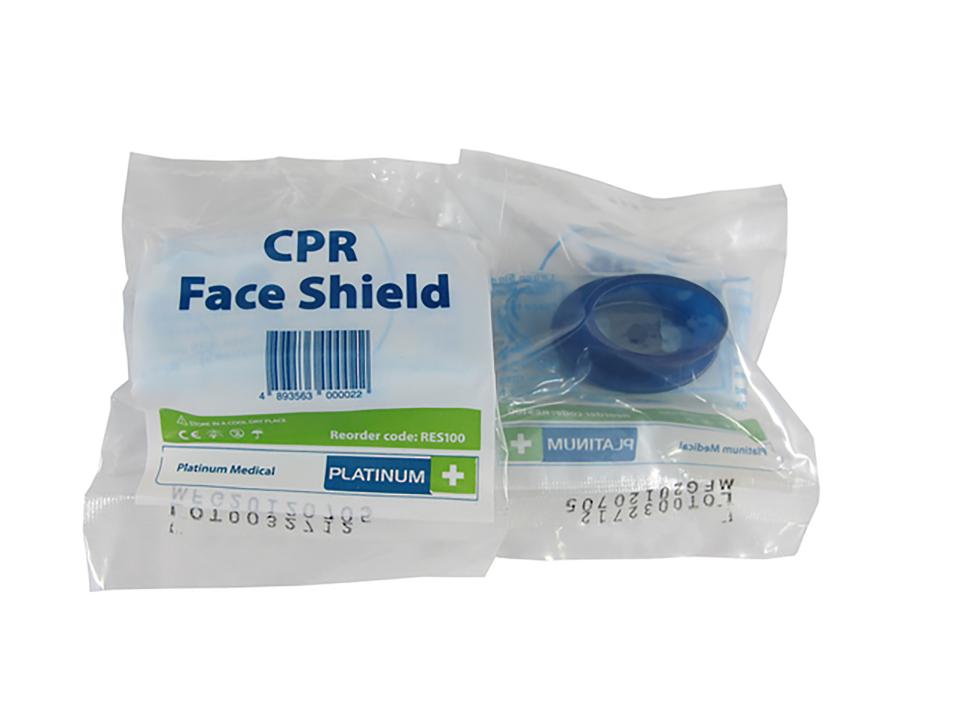 Mask Disposable Platinum CPR Shield
