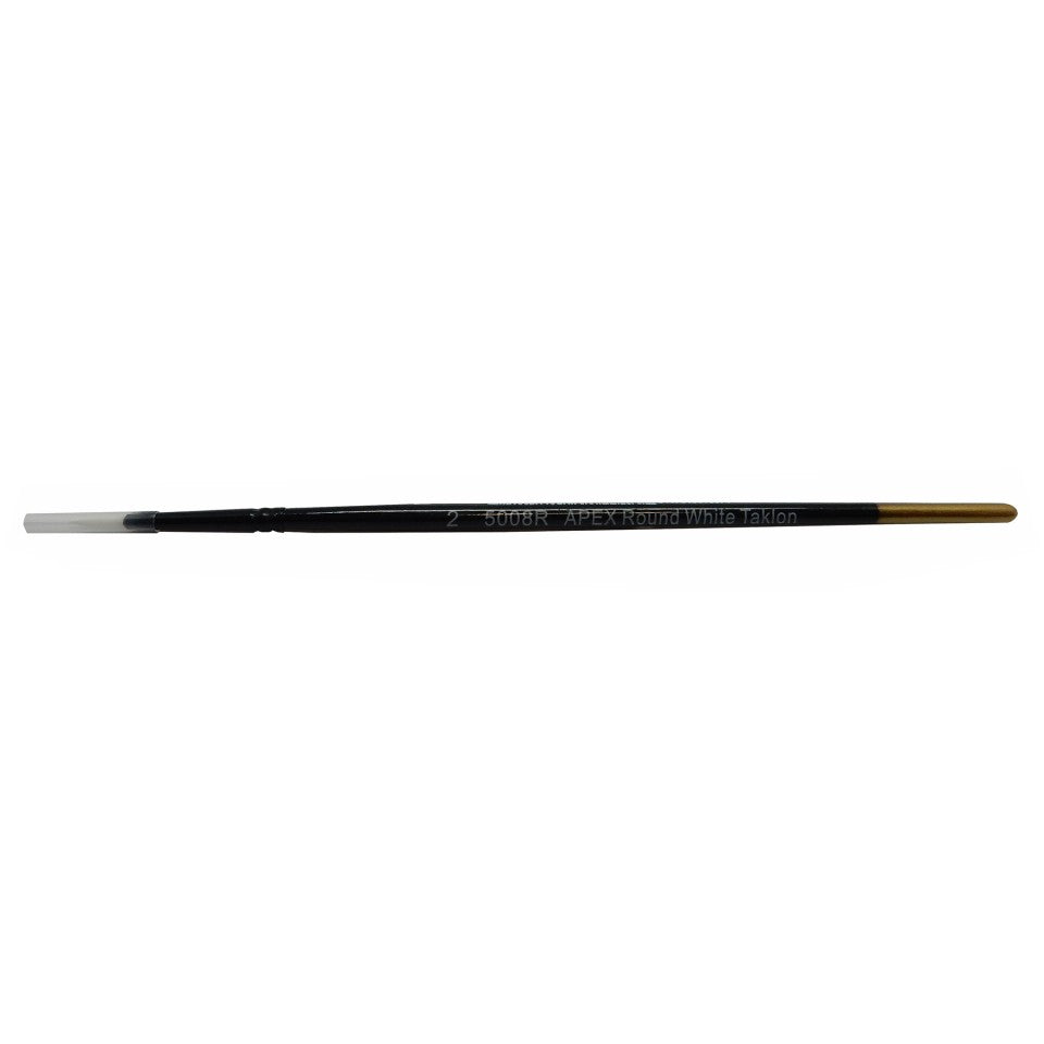 Apex 5008 Paint Brush Taklon 2 Round White