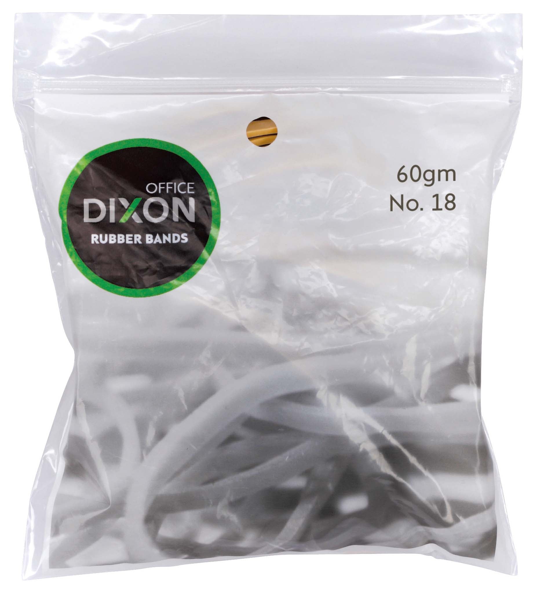 Dixon Rubber Bands 60gm No.18
