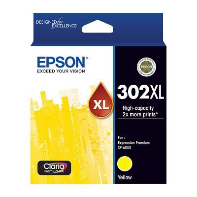 Epson 302 HY Yellow Ink Cart