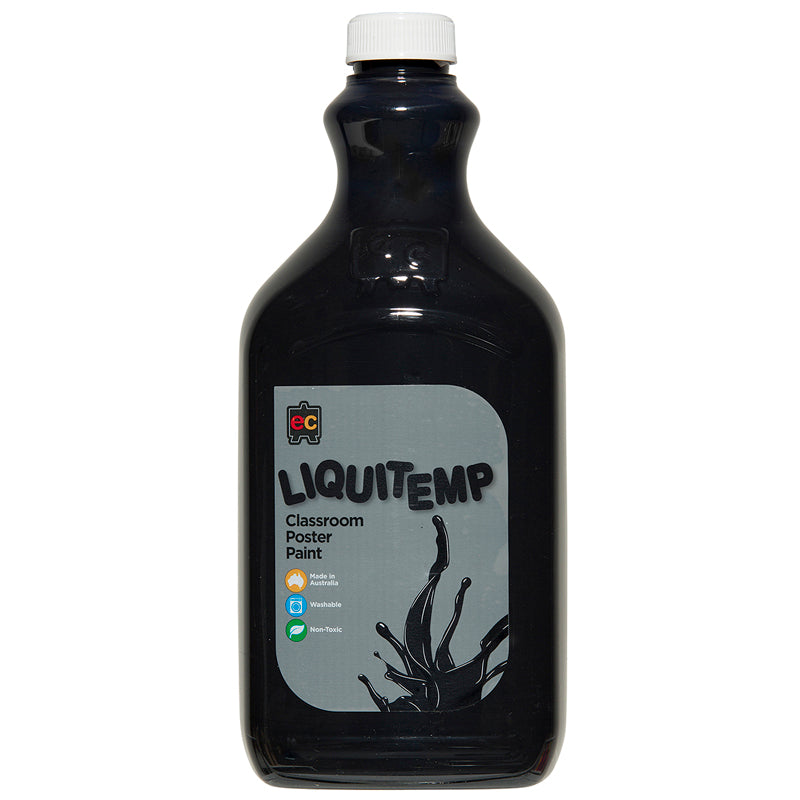 Liquitemp Poster Paint 2L Black