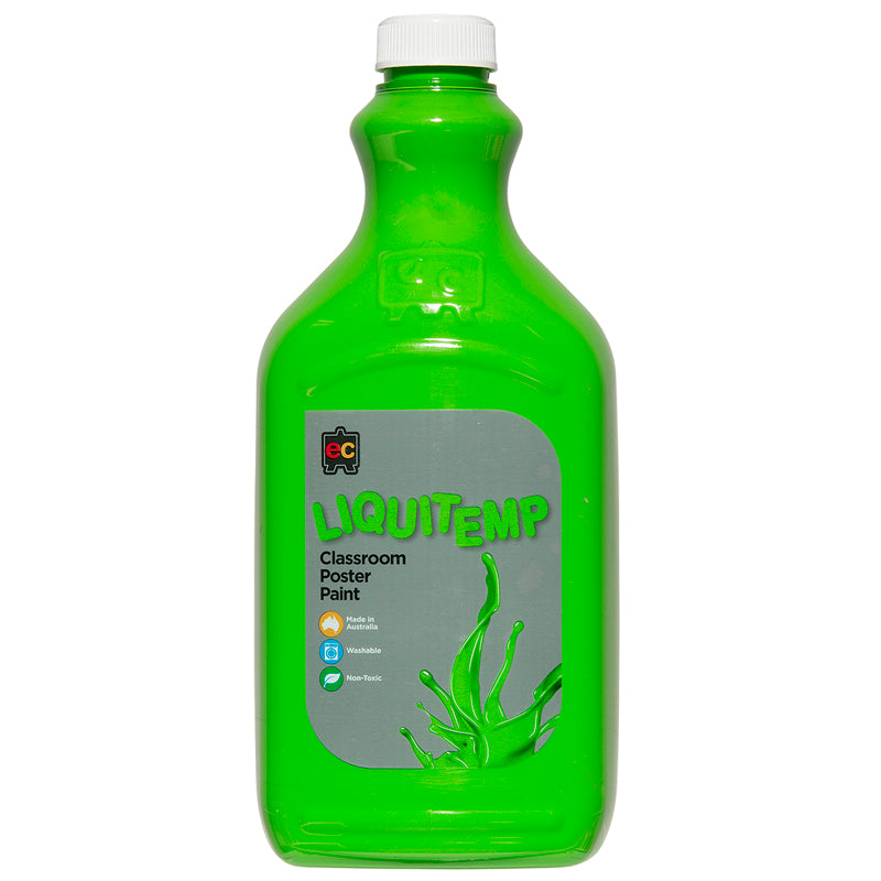 Liquitemp Poster Paint 2L Leaf Green