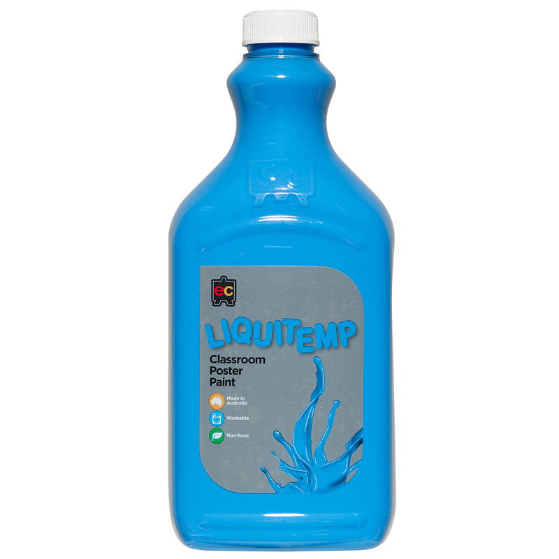 Liquitemp Poster Paint 2L Sky Blue