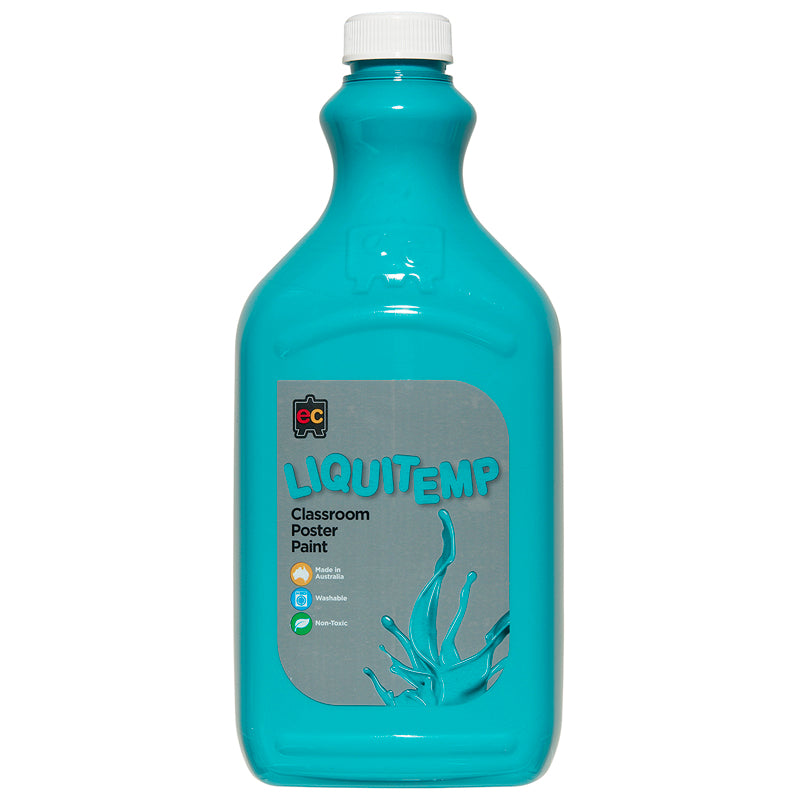 Liquitemp Poster Paint 2L Turquoise