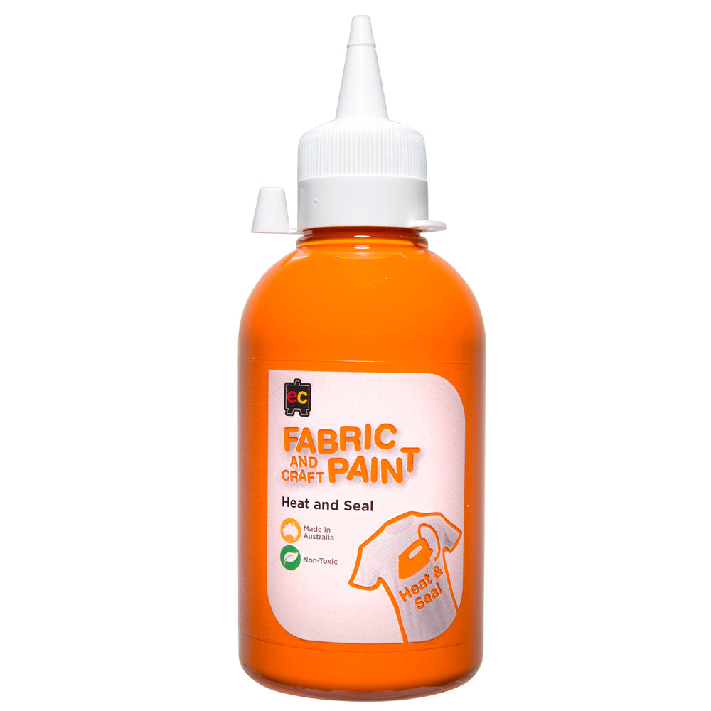 EC Paint Fabric and Craft Orange 250ml