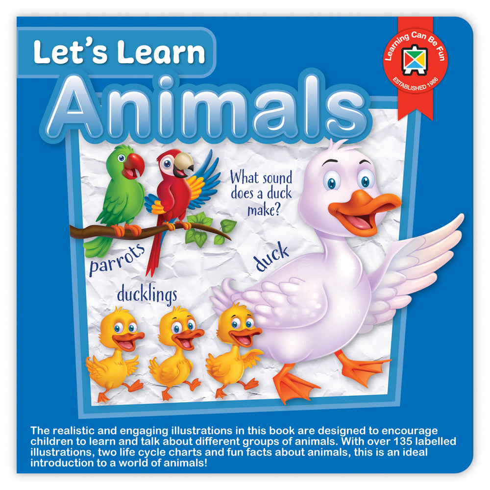 LCBF Let's Learn Animals Board Book