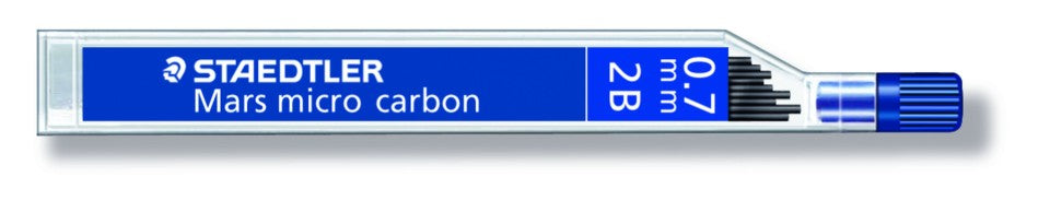 Staedtler Mars Mechanical Pencil Leads 2B 0.7mm Tube 12