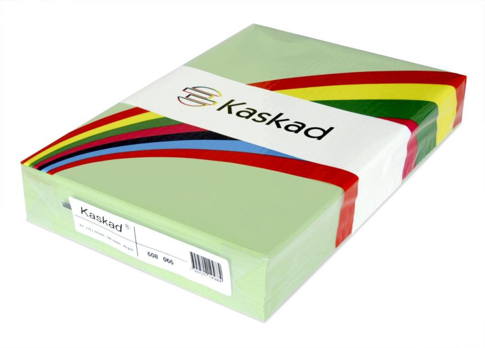 Kaskad Color Paper A4 160gsm Card Leafbird Green Pack of 250