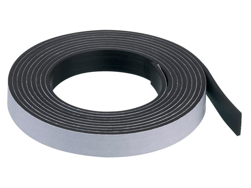 Quartet Magnetic Self Adhesive Tape 12mm x 2.1m Black
