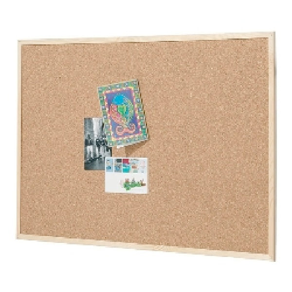 Quartet Cork Pinboard Pine Frame 450 x 600mm