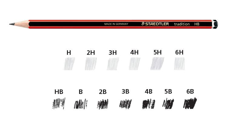 Staedtler 110 Tradition Pencil 2B Box 12