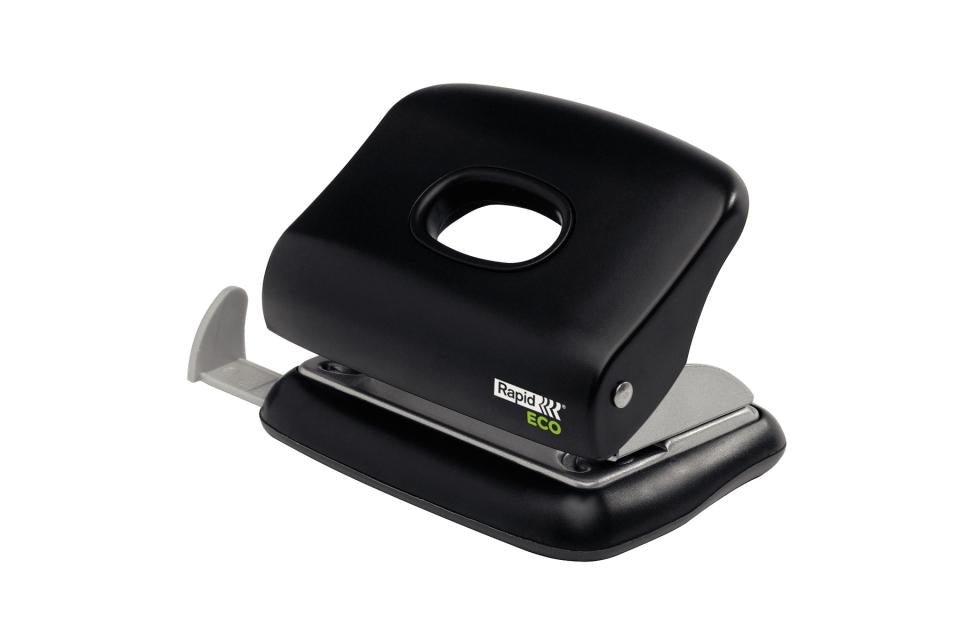 Rapid Eco 2 Hole Punch 20 Sheet Black