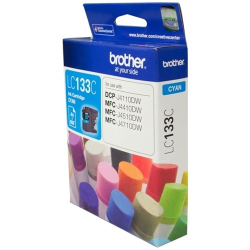 Brother LC133 Cyan Ink Cart