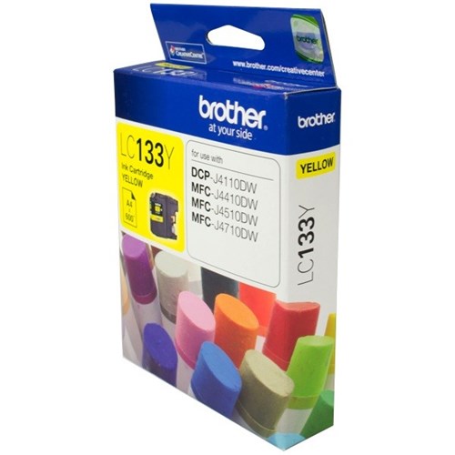 Brother LC133 Yellow Ink Cart