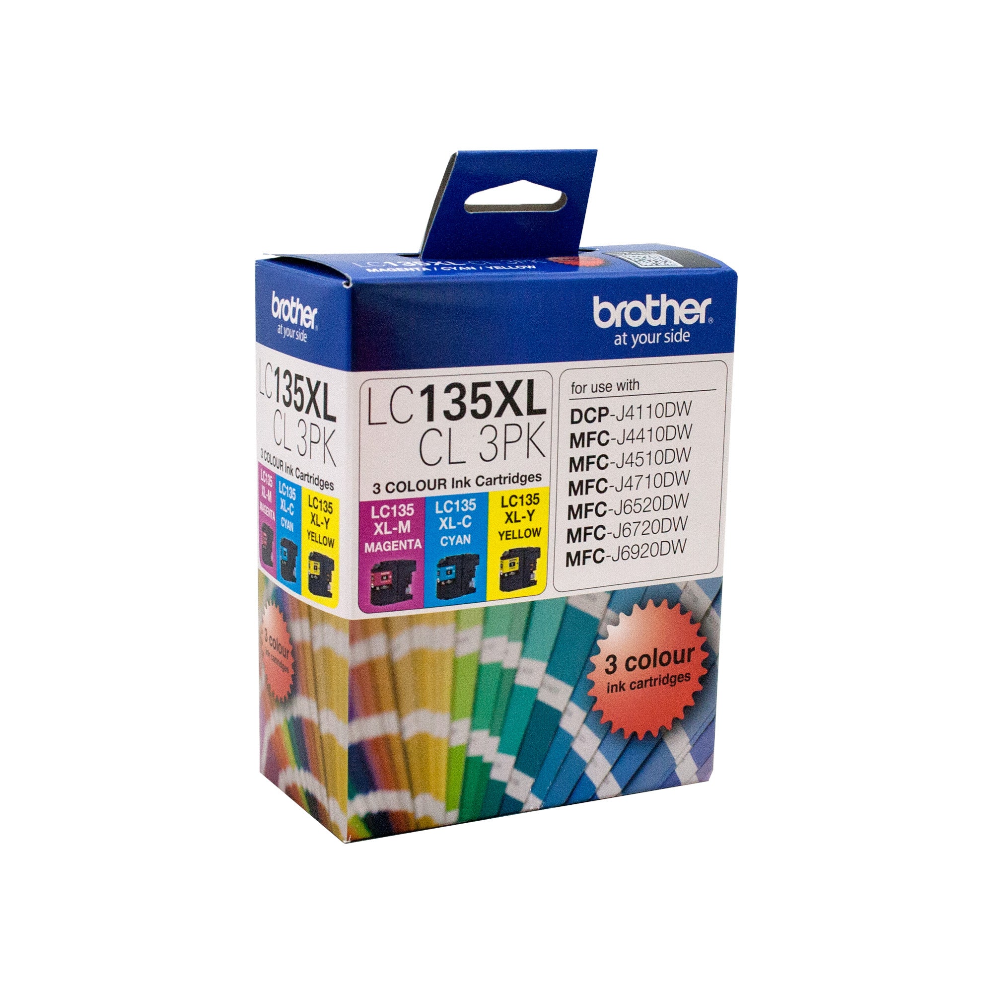 Brother LC135XL CMY Colour Pack