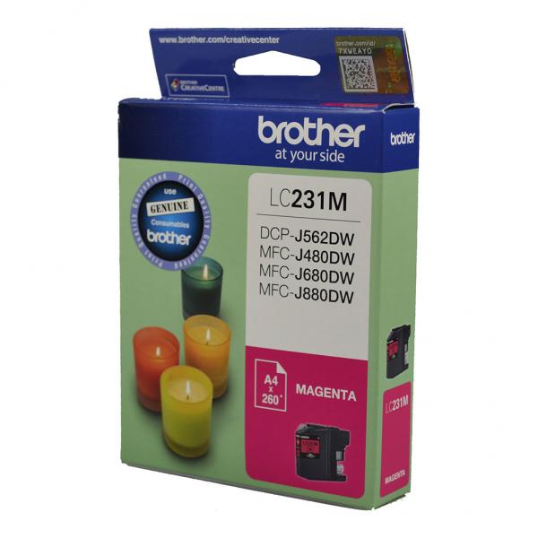 Brother LC231 Magenta Ink Cart