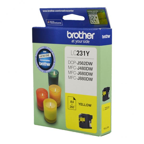 Brother LC231 Yellow Ink Cart