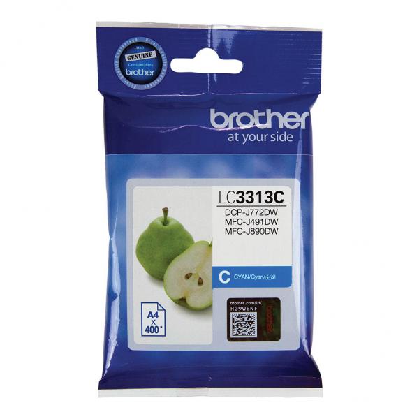 Brother LC3313C Cyan Ink