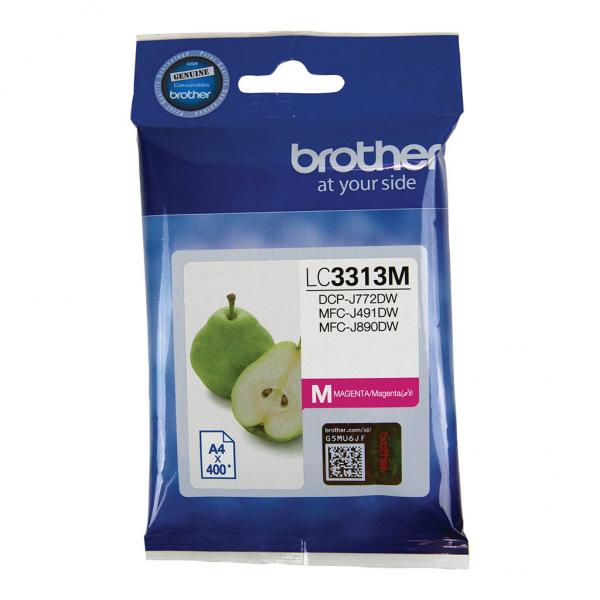 Brother LC3313M Magenta Ink