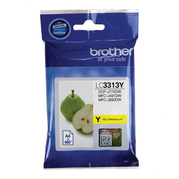 Brother LC3313Y Yellow Ink