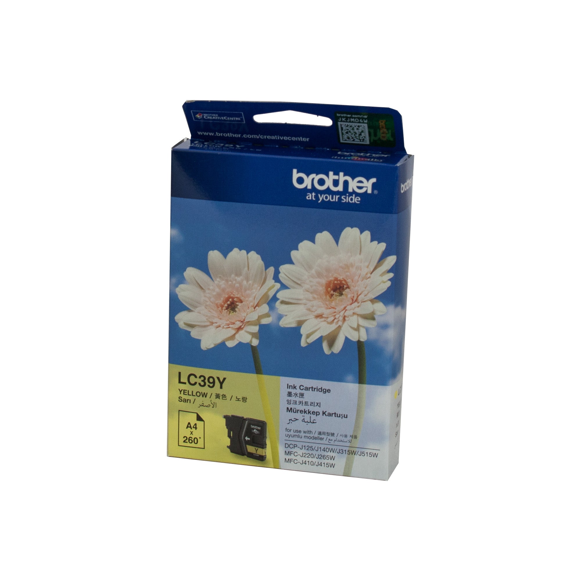 Brother LC39 Yellow Ink Cart