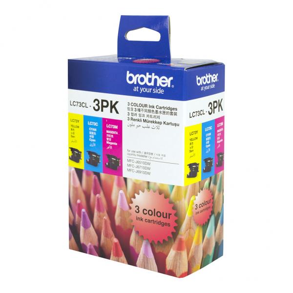 Brother LC73 CMY Colour Pack