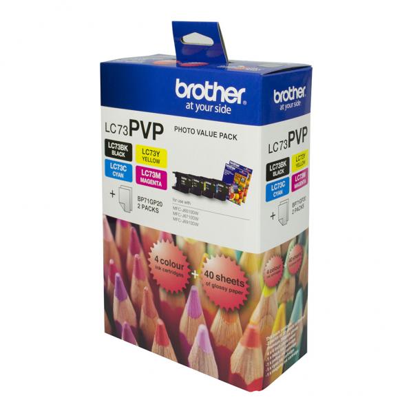 Brother LC73 Photo Value Pack