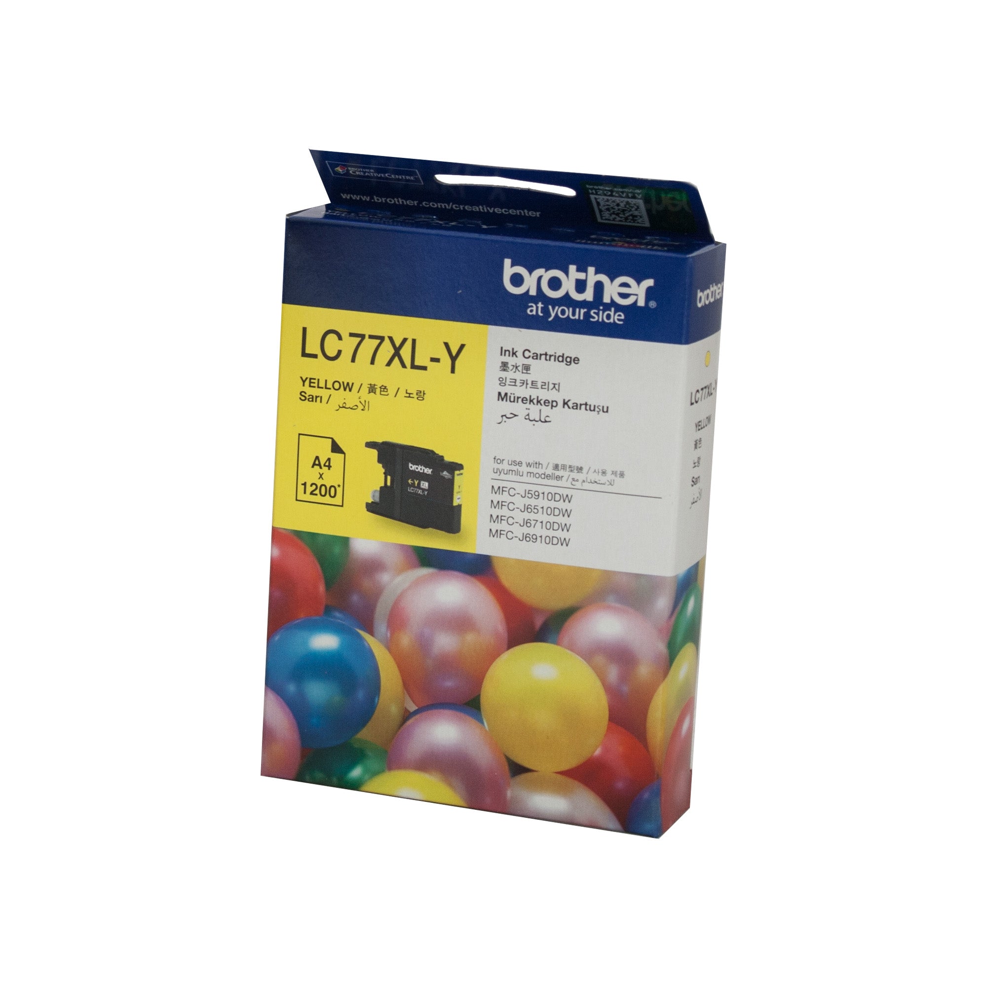 Brother LC77XL Yellow Ink Cart