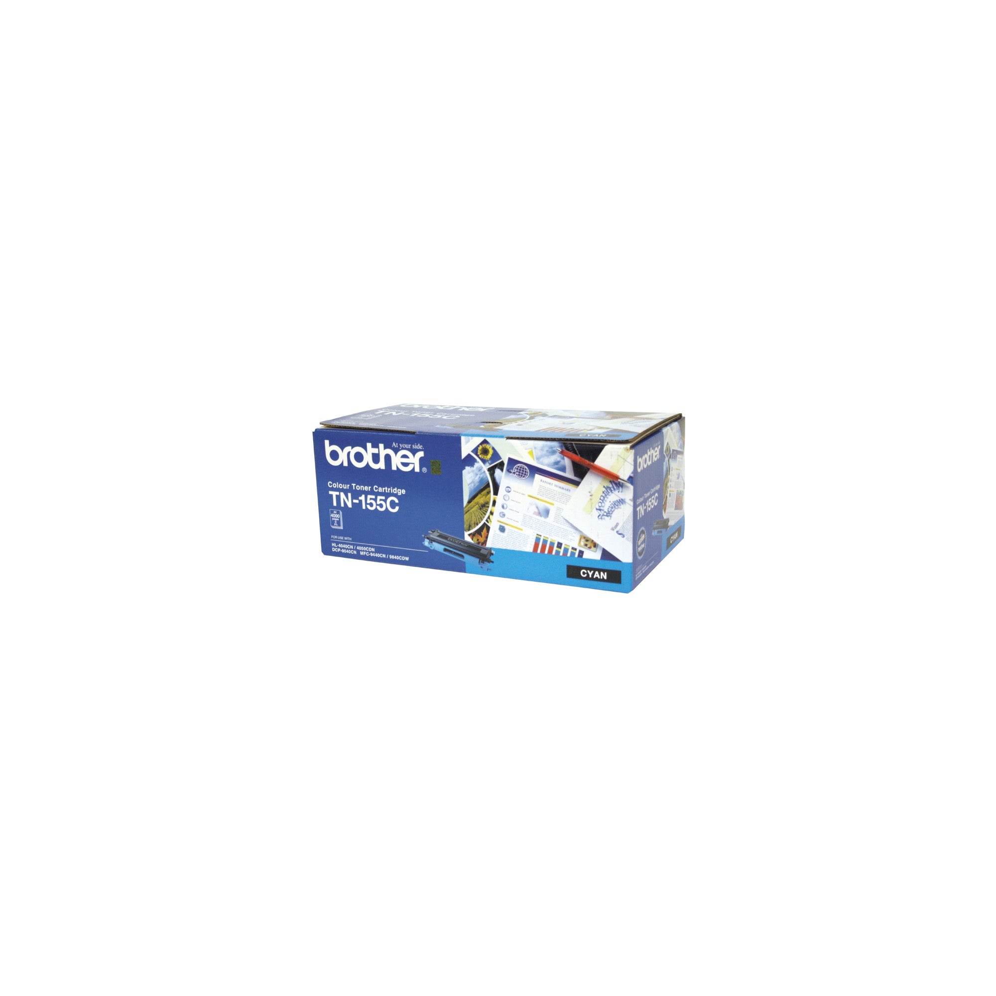 Brother TN155 Cyan Toner Cart