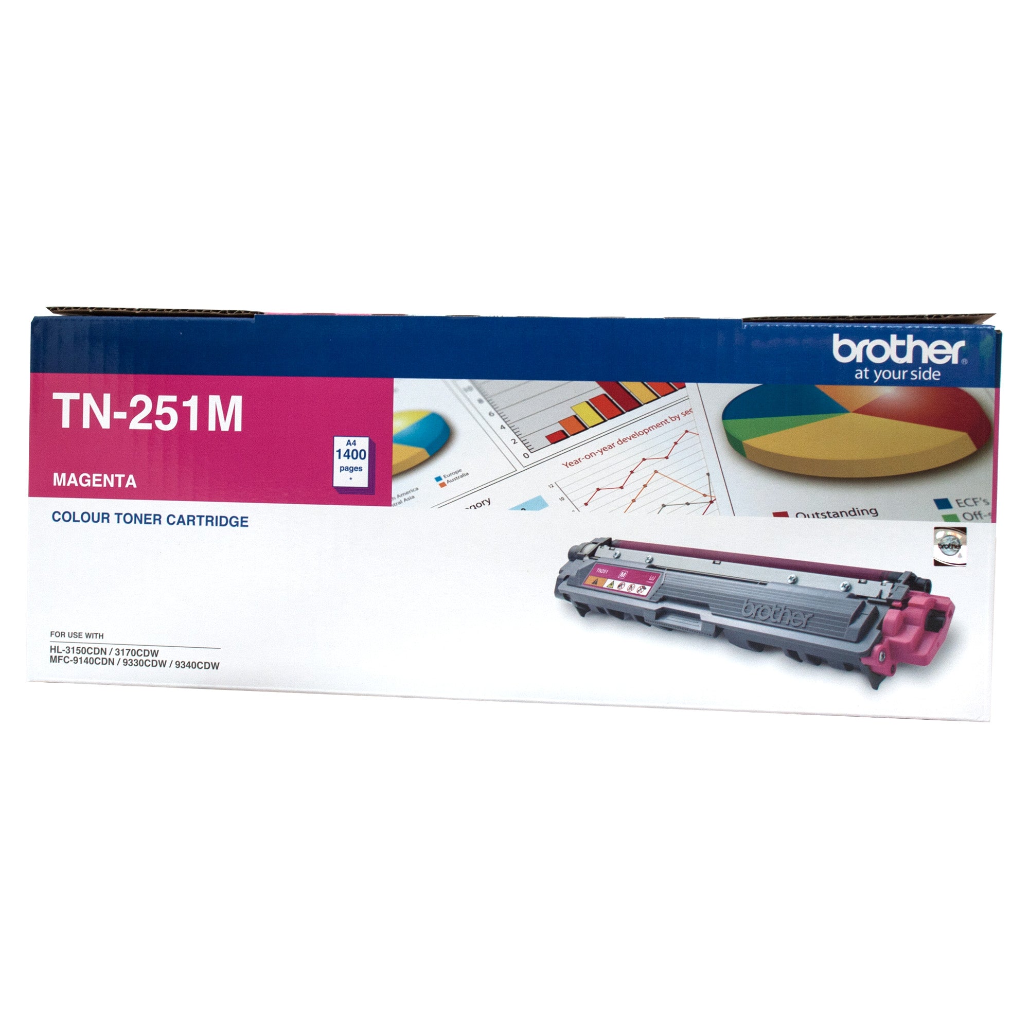 Brother TN251 Magenta Toner Cart