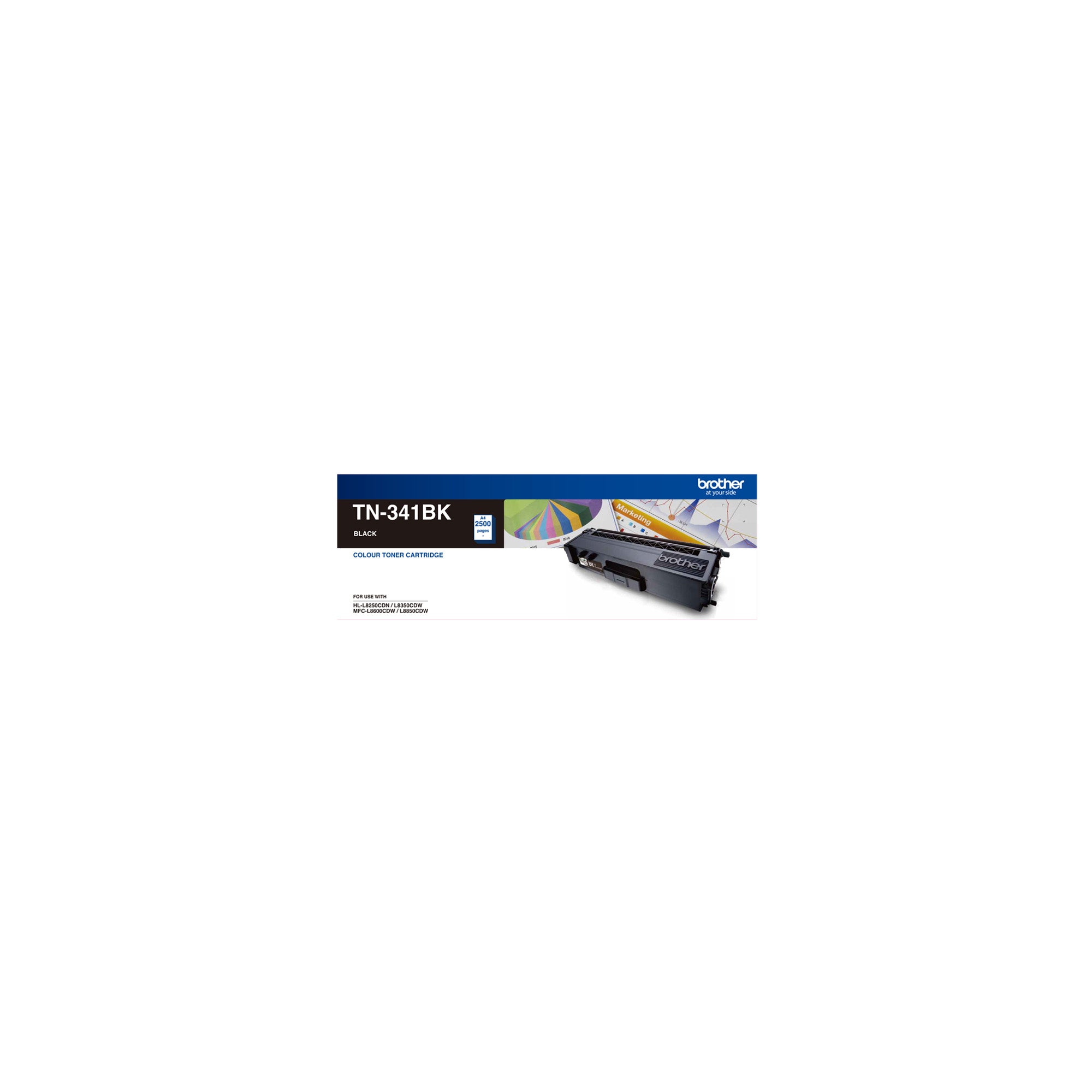 Brother TN341 Black Toner Cart