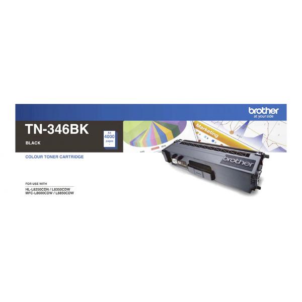 Brother TN346 Black Toner Cart