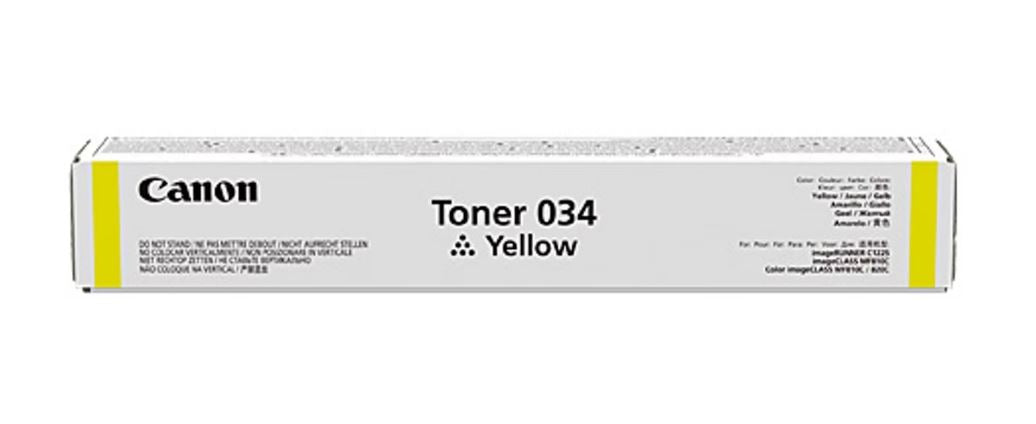 Canon CART034 Yellow Toner