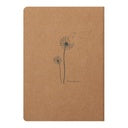 Flying Spirit Sewn Notebook A5 Kraft
