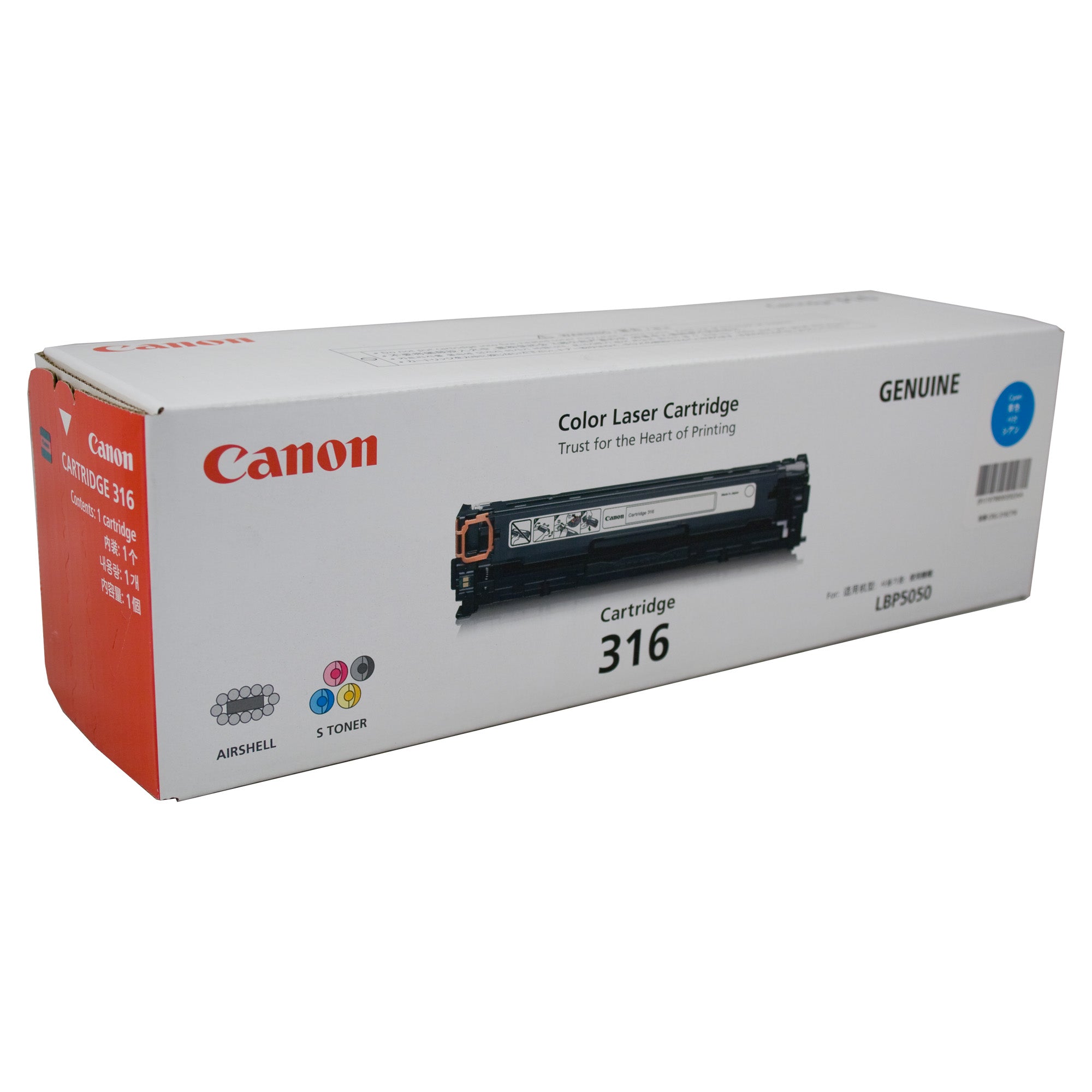 Canon CART316 Cyan Toner