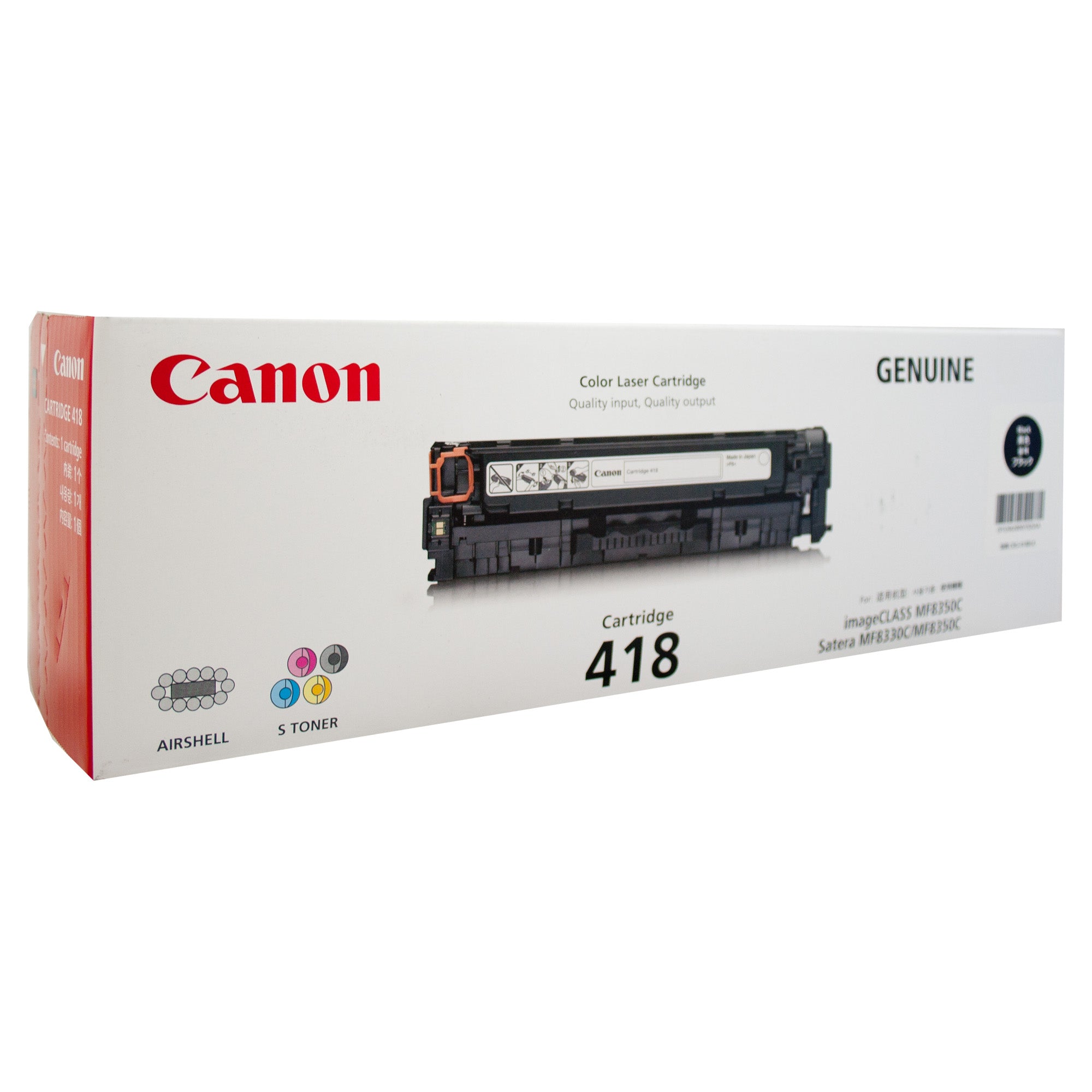 Canon CART418 Black Toner