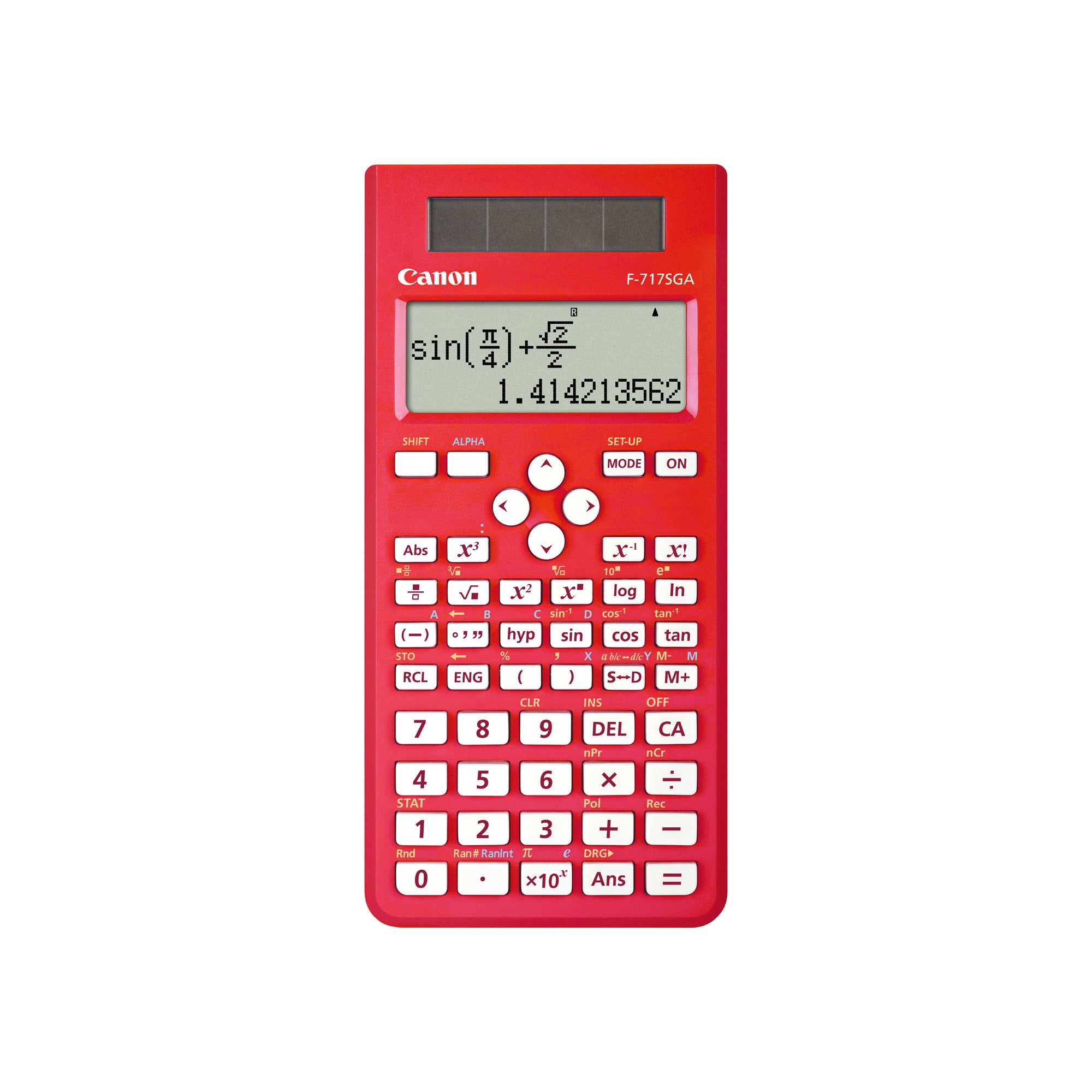 Canon F717SGA Calc - Red