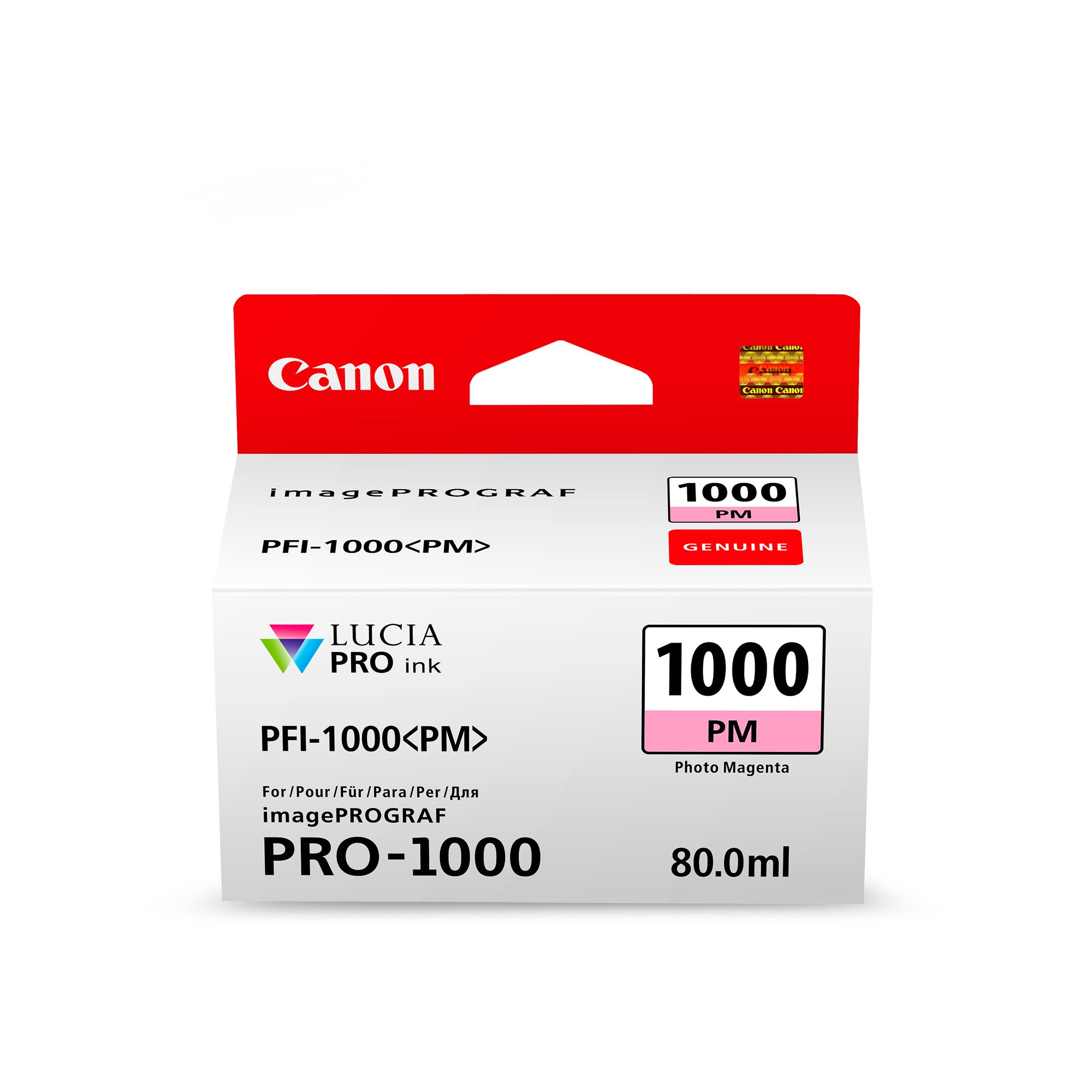 Canon PFI1000 Ph Magenta Ink Cart